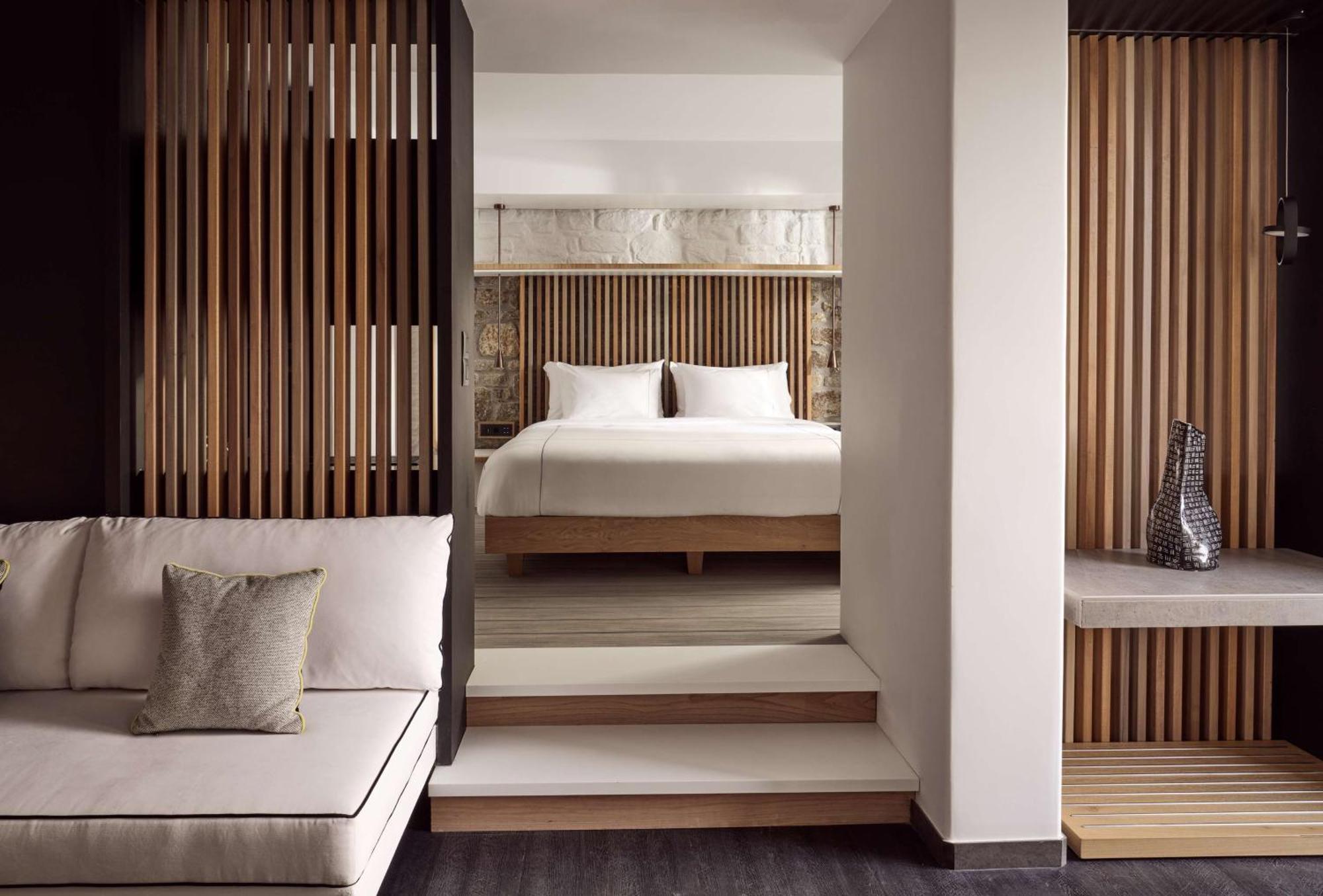 Semeli Coast Mykonos Curio Collection By Hilton Hotel Merchia Beach Exterior photo