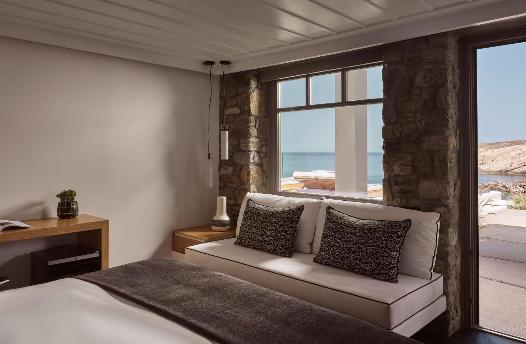 Semeli Coast Mykonos Curio Collection By Hilton Hotel Merchia Beach Exterior photo