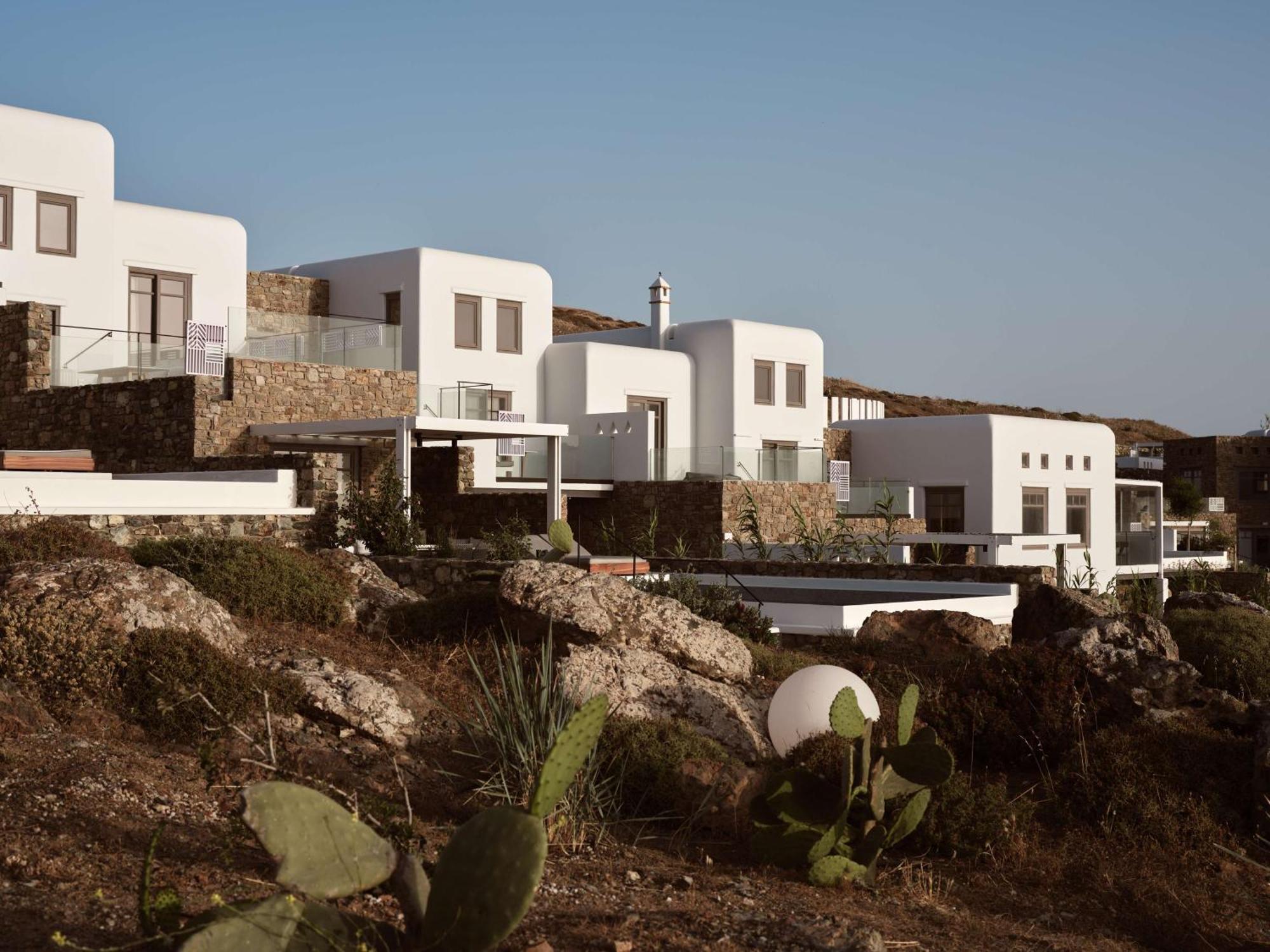 Semeli Coast Mykonos Curio Collection By Hilton Hotel Merchia Beach Exterior photo